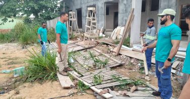 Águas de Novo Progresso tem Dia de Voluntariado com mutirão de limpeza e benfeitorias no Centro Educacional Valdir Antônio Sanches – CEVAS